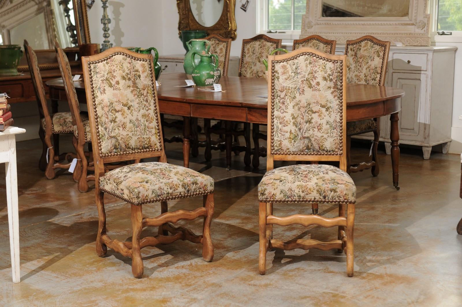 tapestry dining chair
