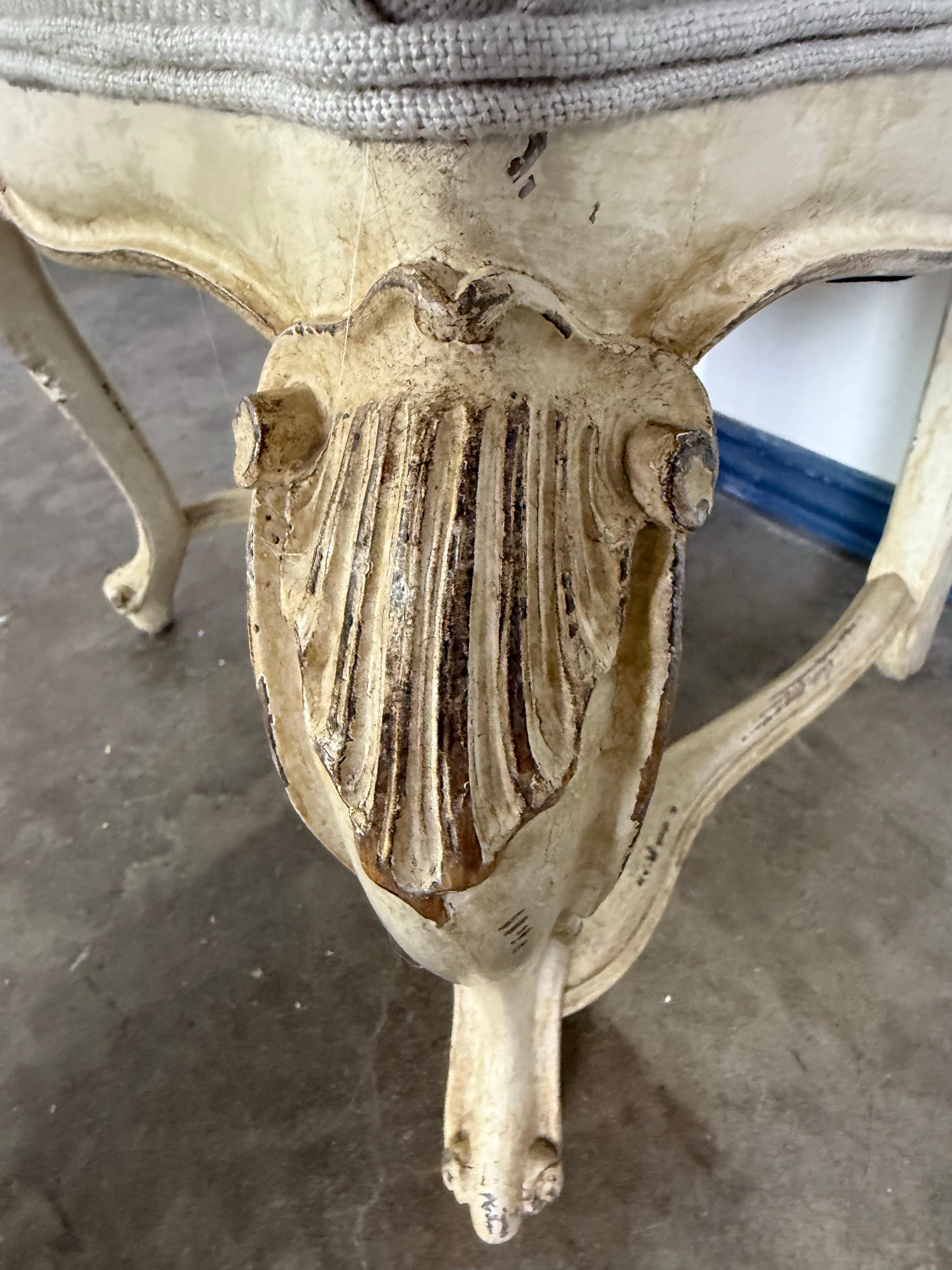 Set of Eight French Louis XV Style Dining Chairs For Sale 10