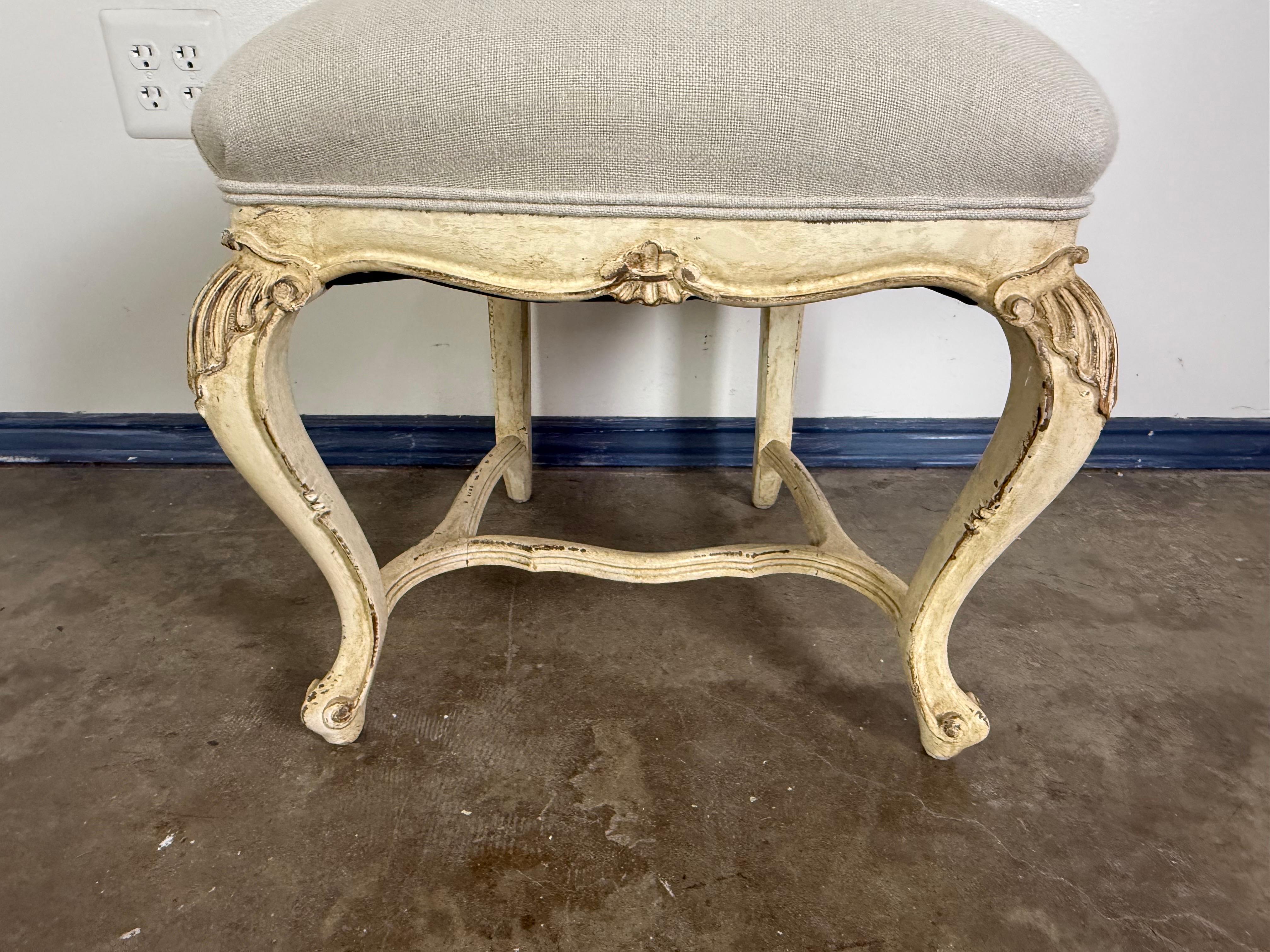 Set of Eight French Louis XV Style Dining Chairs For Sale 13