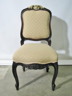 Set of Eight French Louis XV Style Dining / Side Chairs by Interior Crafts