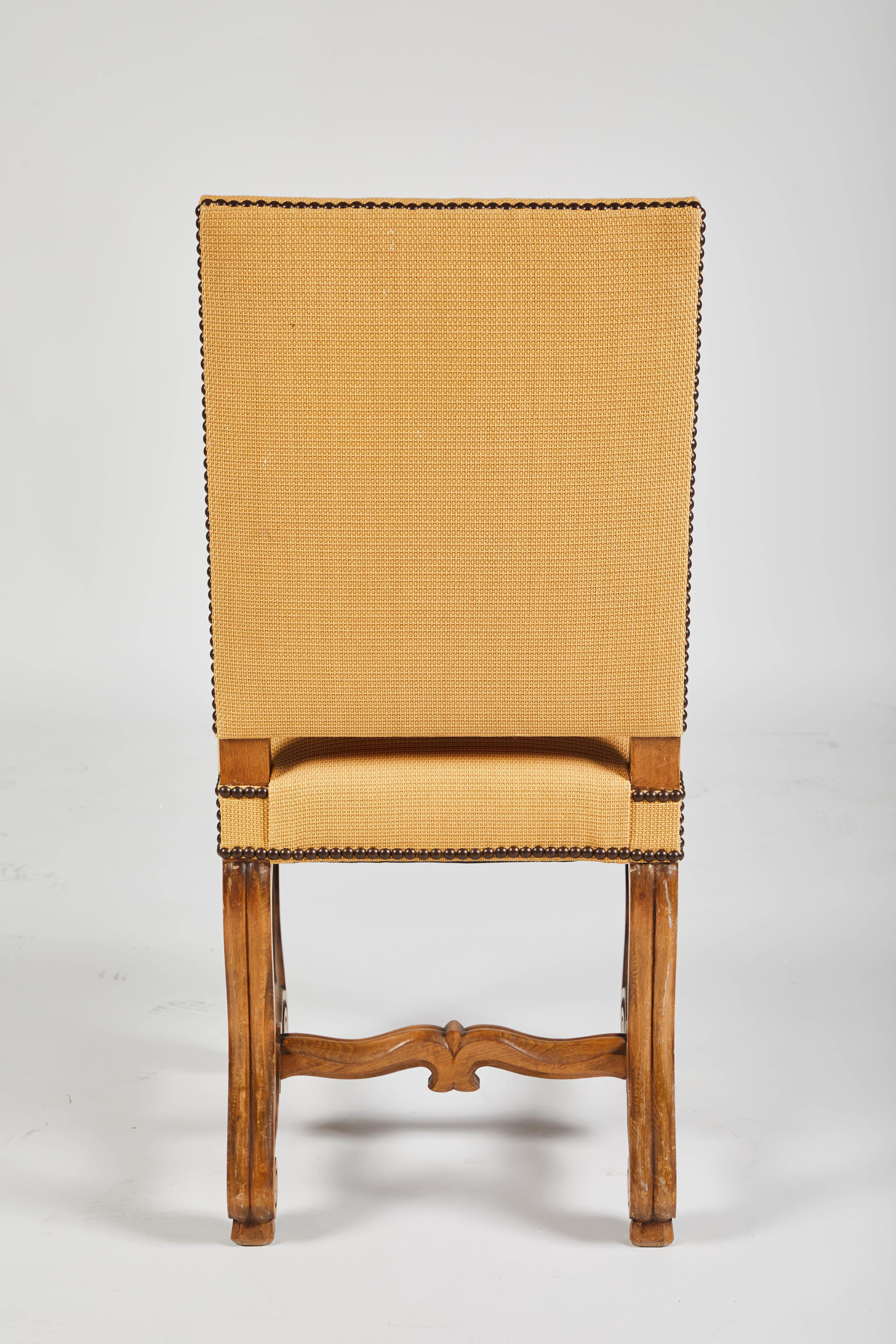 Set of Eight French Os De Mouton Louis XIV Style Dining Chairs (19. Jahrhundert)