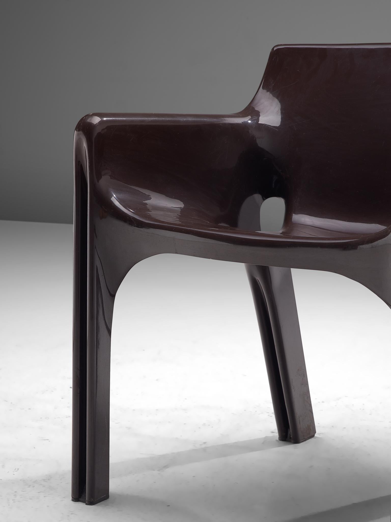 Set of Eight 'Gaudi' Chairs by Vico Magistretti 1