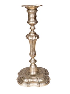 Set Of Eight George III Paktong Candlesticks