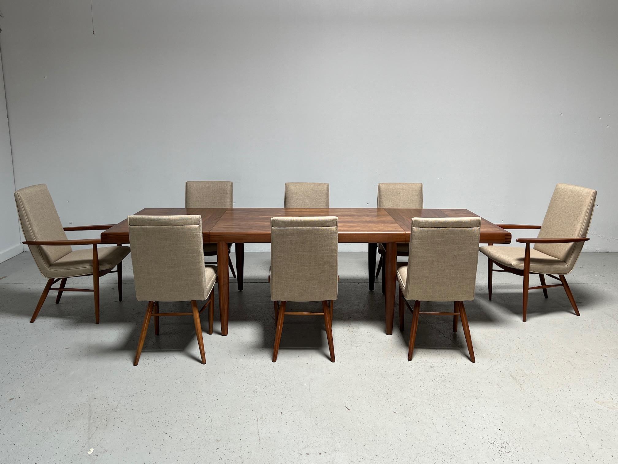 Set of Eight George Nakashima Model 206 Dining Chairs for Widdicomb 10