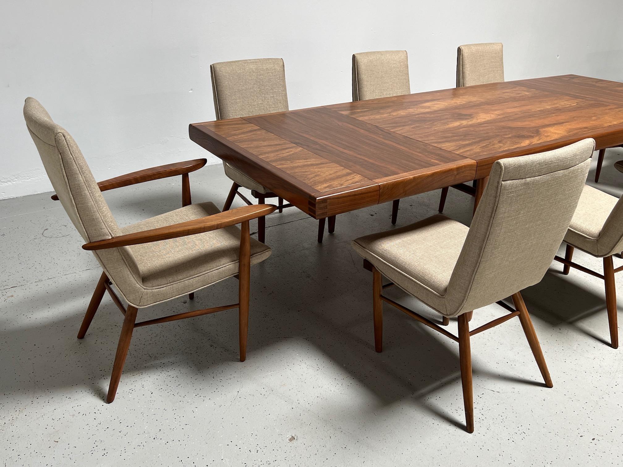 Set of Eight George Nakashima Model 206 Dining Chairs for Widdicomb 11