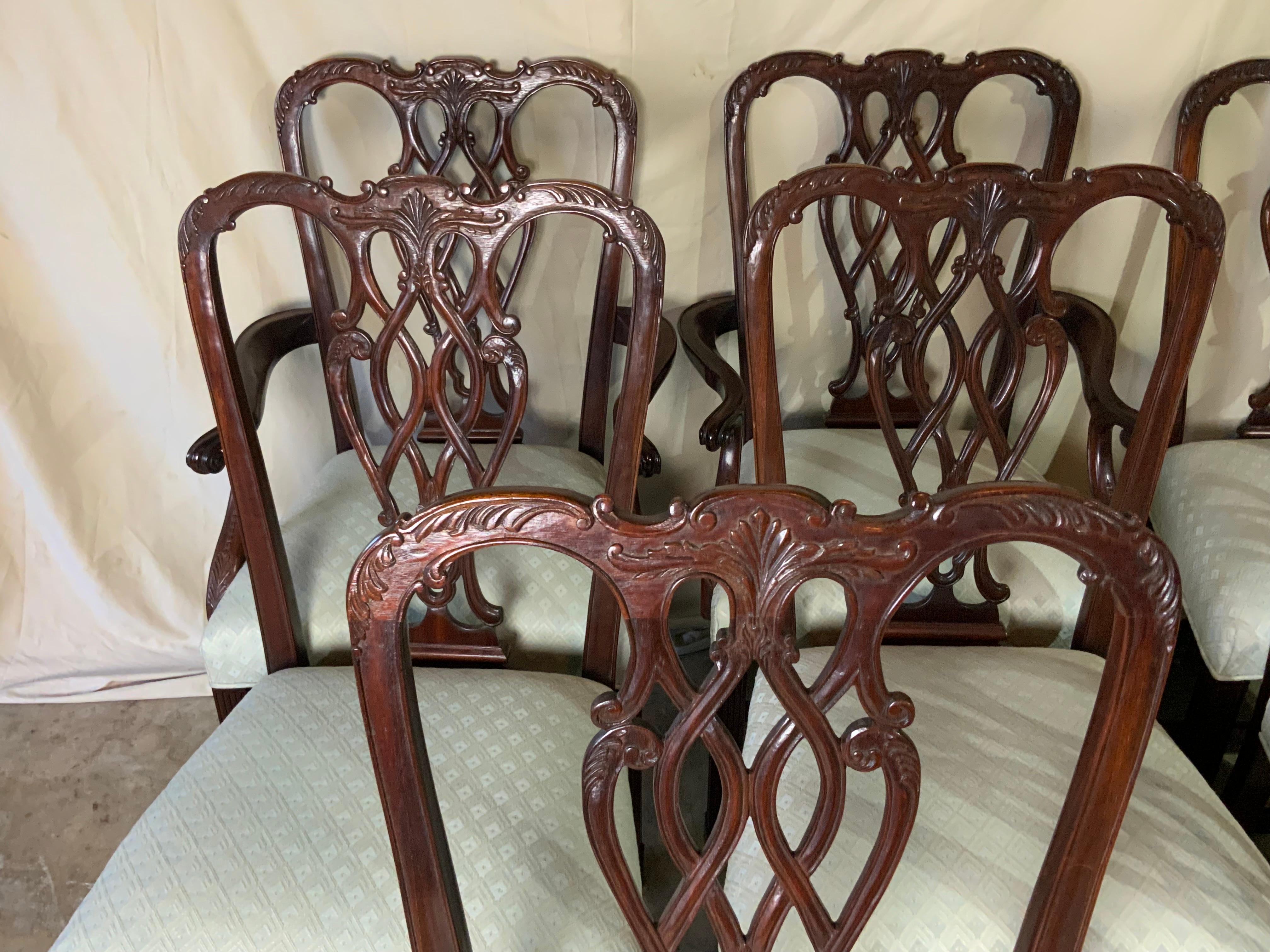 georgian dining chairs