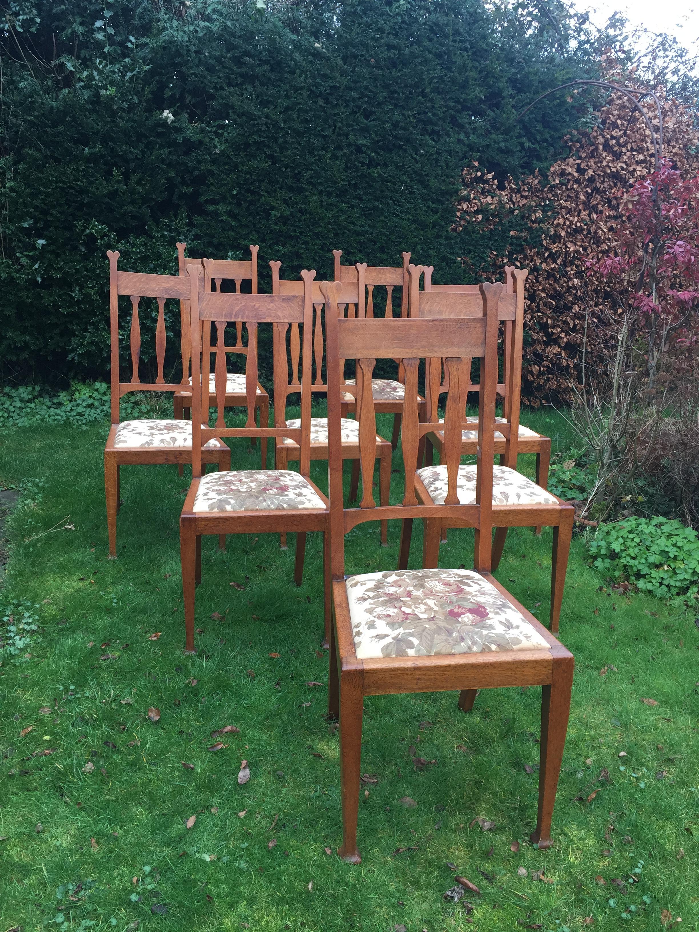 golden oak chairs