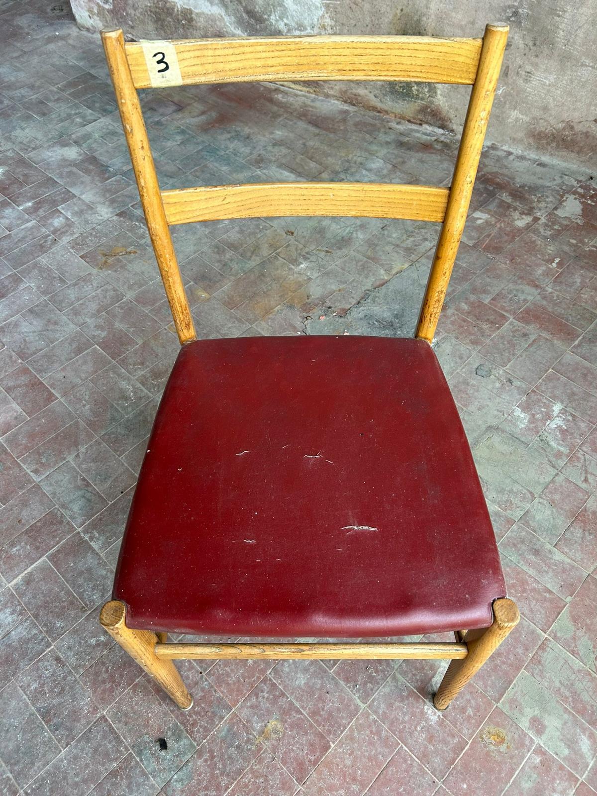 Chaise de salle à manger Leggera mi-siècle de Gio Ponti pour Cassina en vente 5