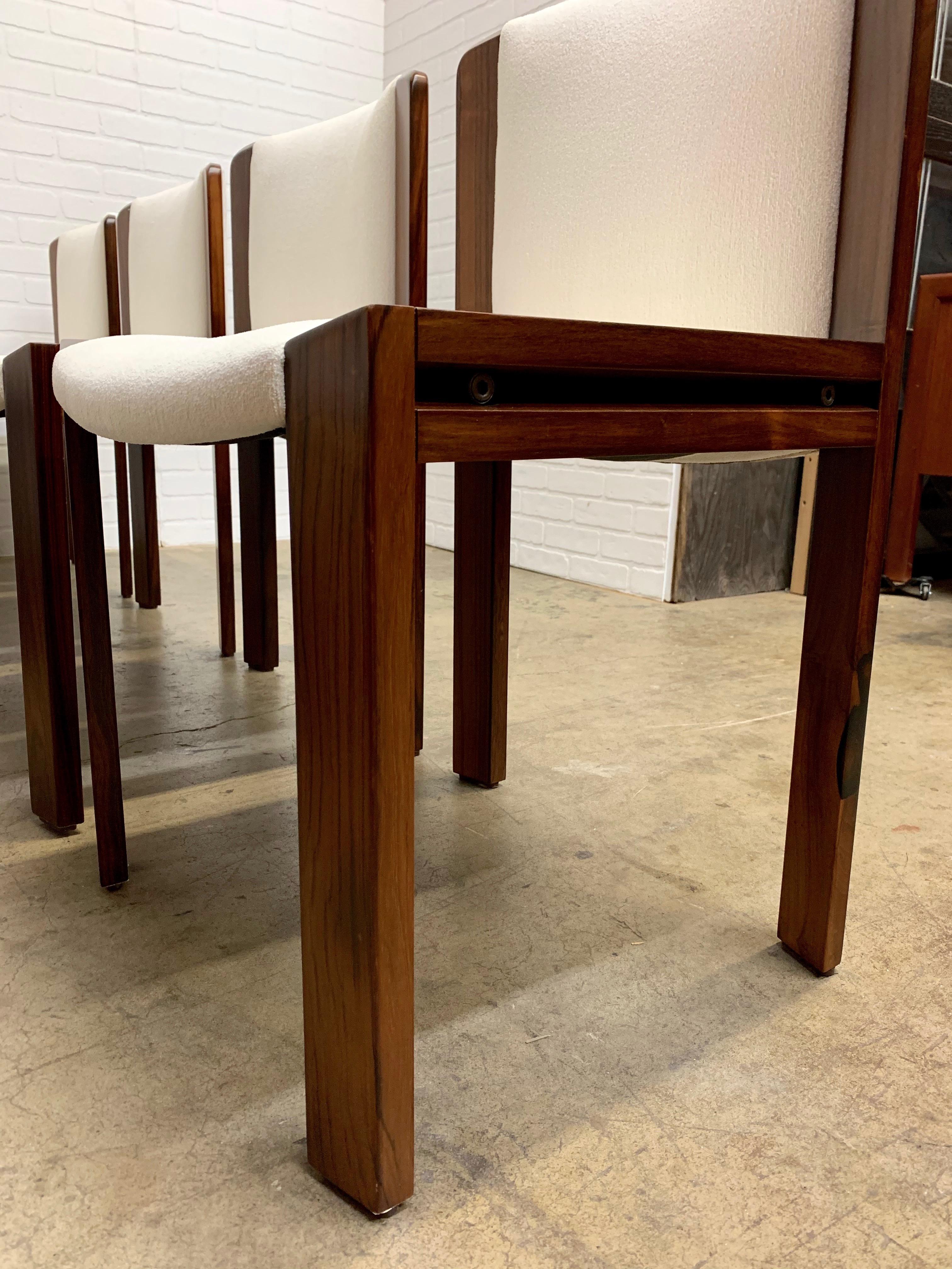 Set of Eight Joe Colombo '300' Dining Chairs for Pozzi 7