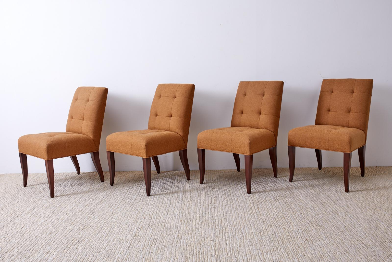 Set of Eight John Hutton for Donghia Dining Chairs In Good Condition In Rio Vista, CA