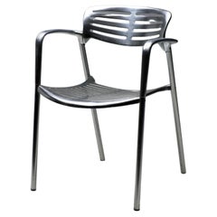 Set of Eight Jorge Pensi 'Toledo' Aluminum Armchairs
