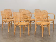 Set of Eight Josef Hoffman Bentwood Chairs