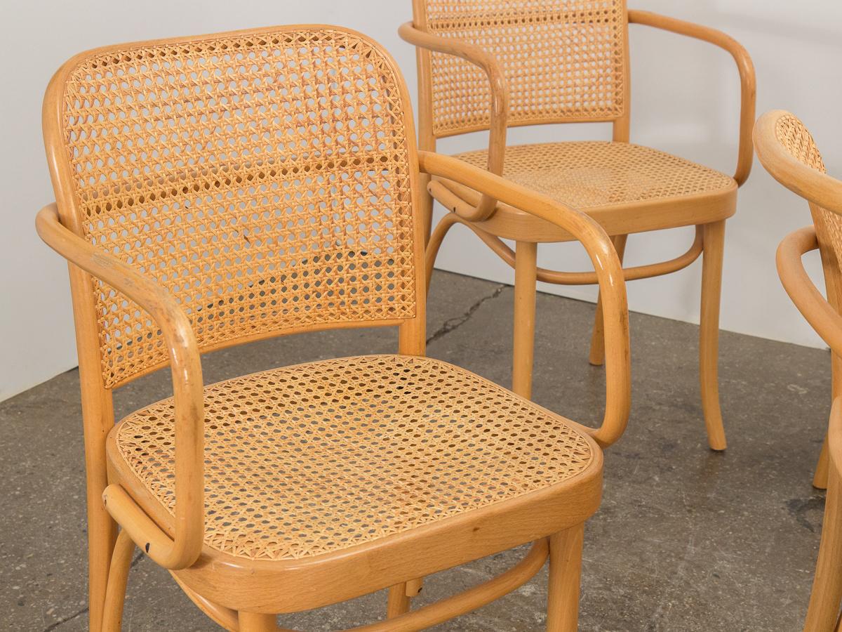 Set of Eight Josef Hoffman Bentwood Chairs 1