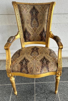 Set Of Eight Karges Louis XVI Style Dining Chairs