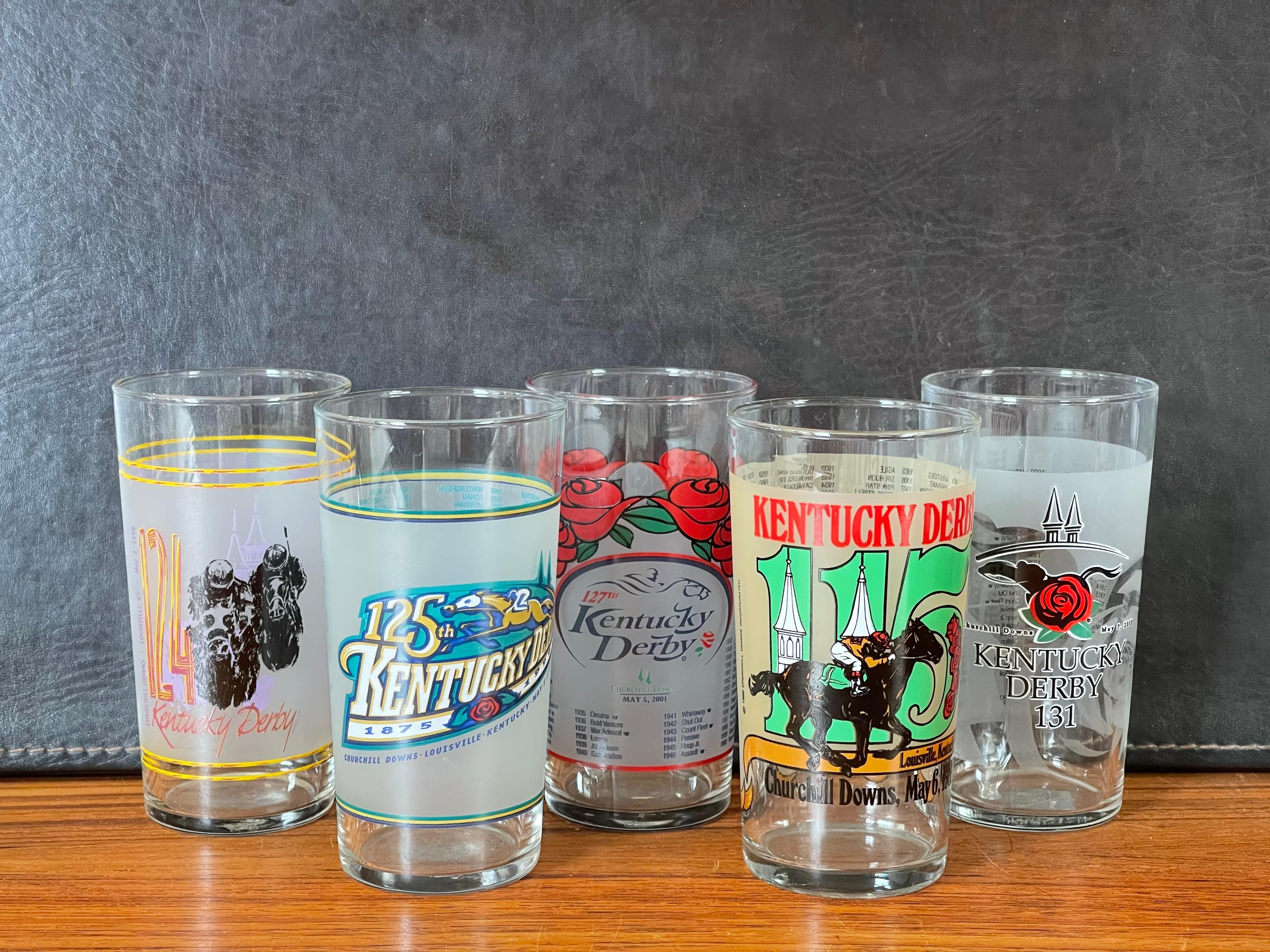 kentucky derby glasses for sale