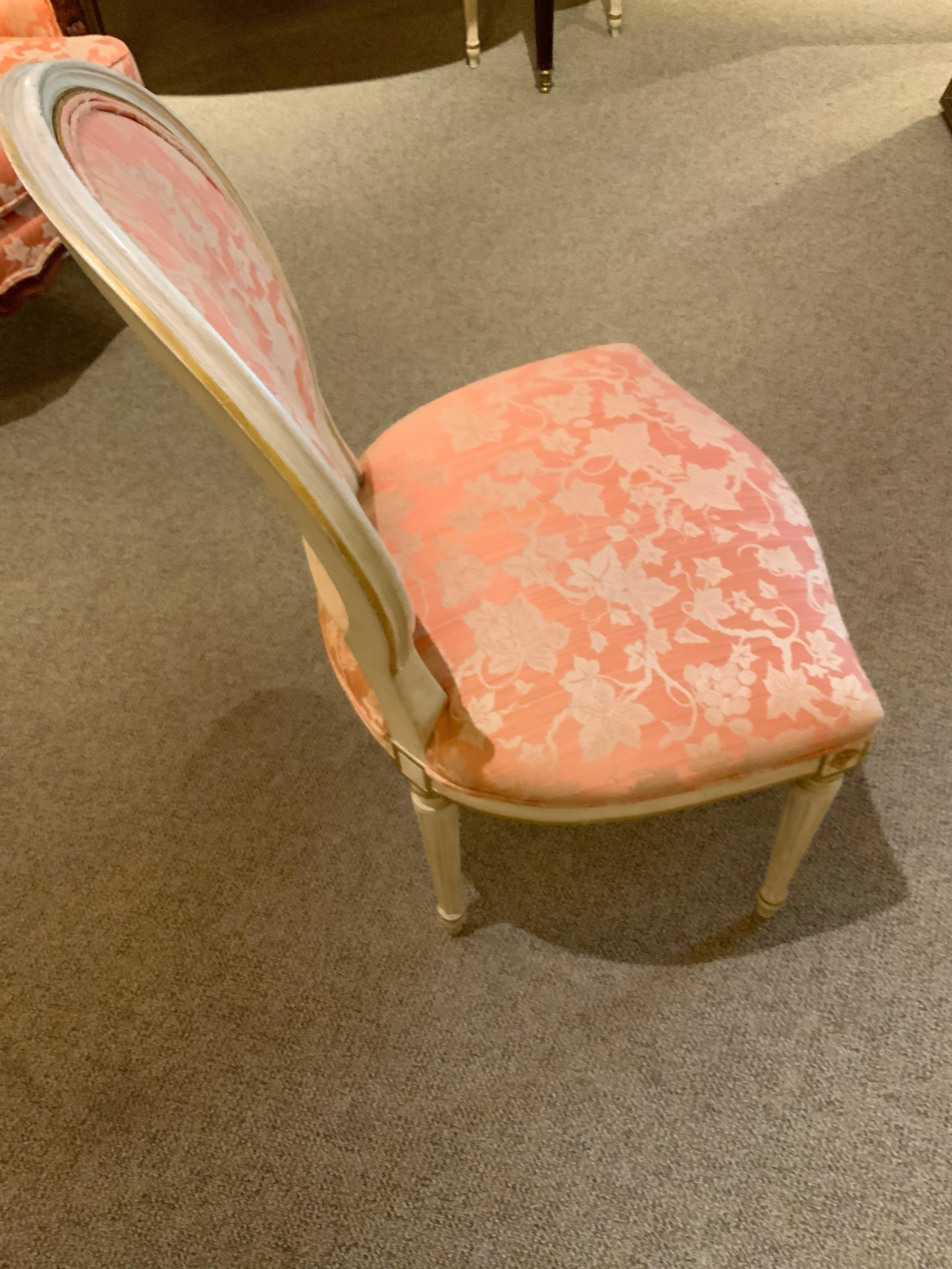 antique painted dining chairs