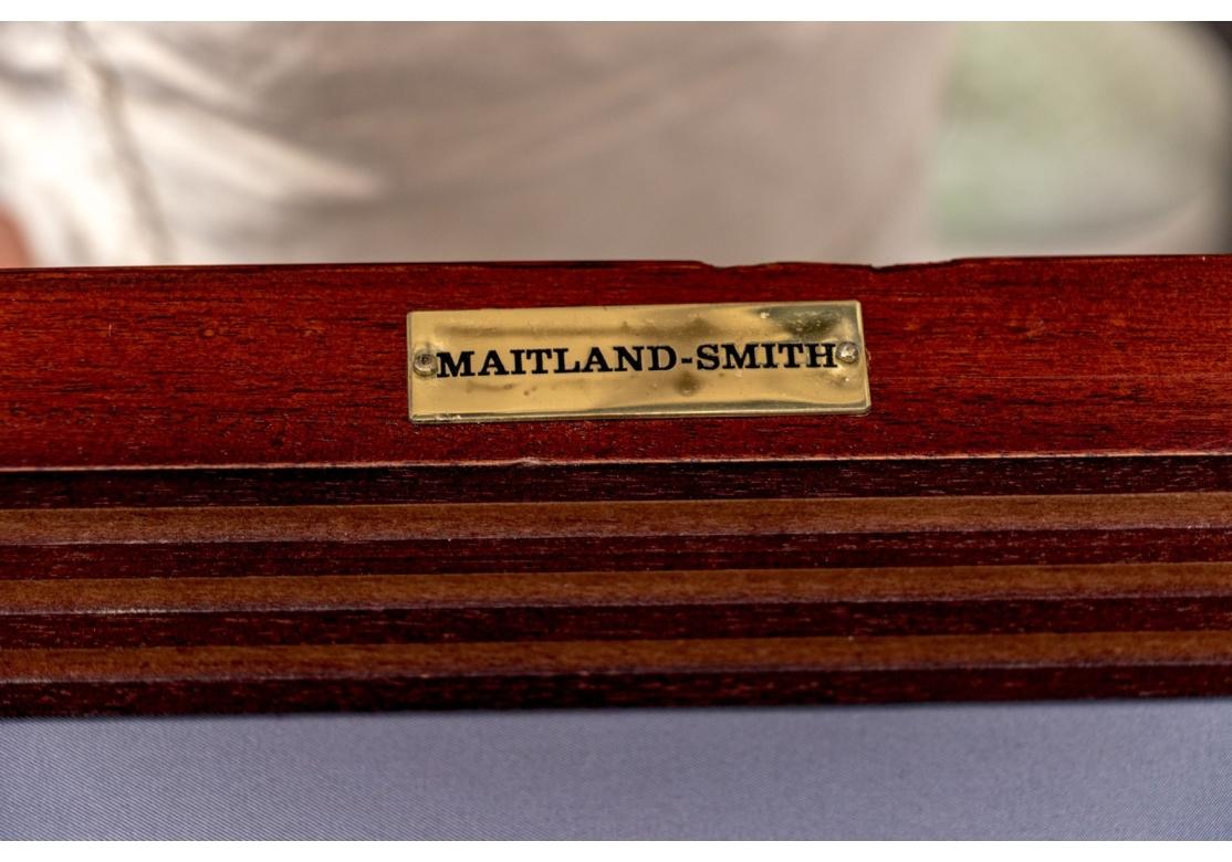 Ensemble de huit chaises de salle à manger de style jacobéen Maitland Smith en vente 12