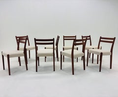 Set of Eight "Malta" Dining Chairs by Nils Jonsson for Troeds Bjarnum, 1960s