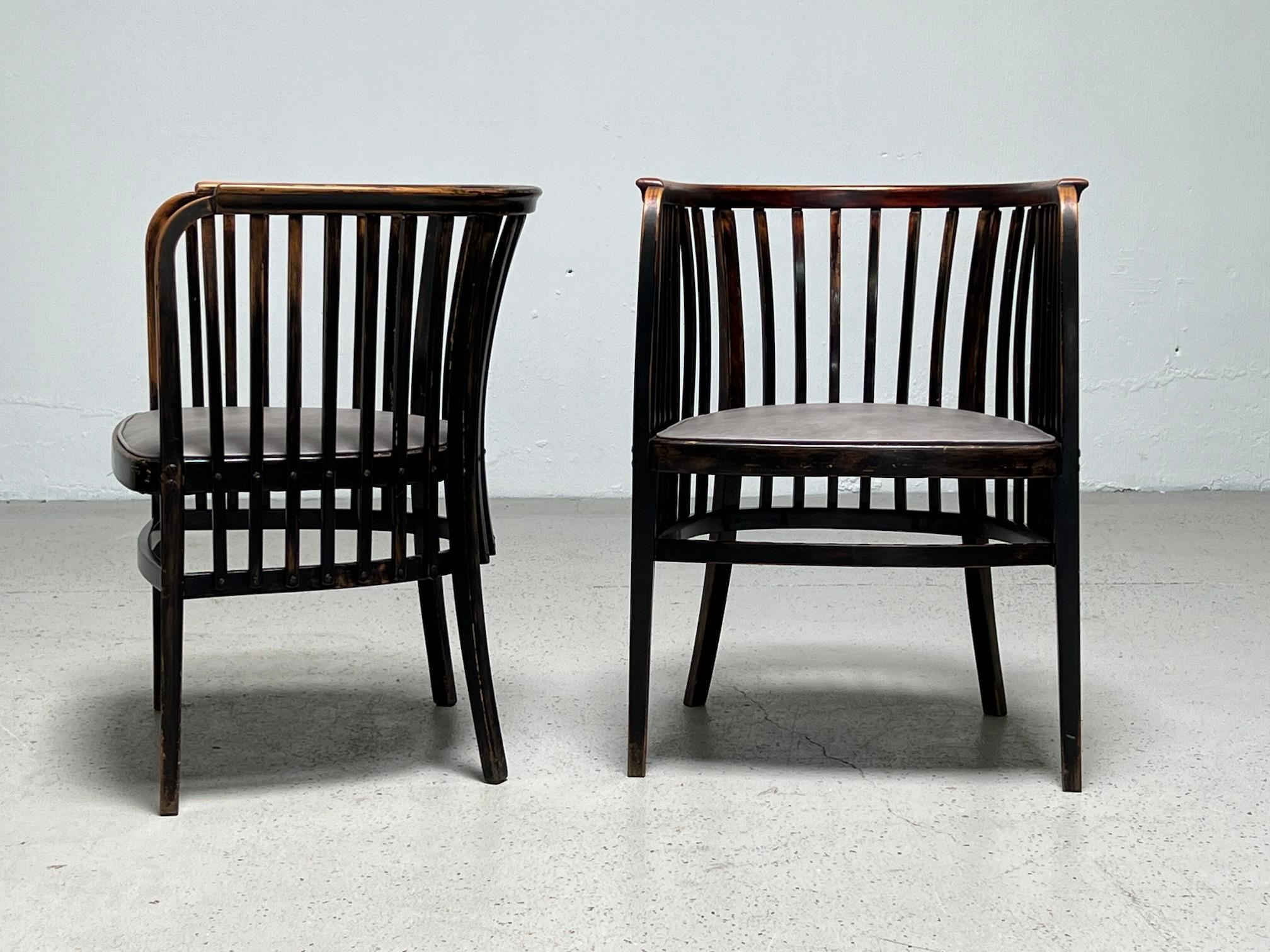 Set of Eight Marcel Kammerer Dining Chairs for Gebruder Thonet 11