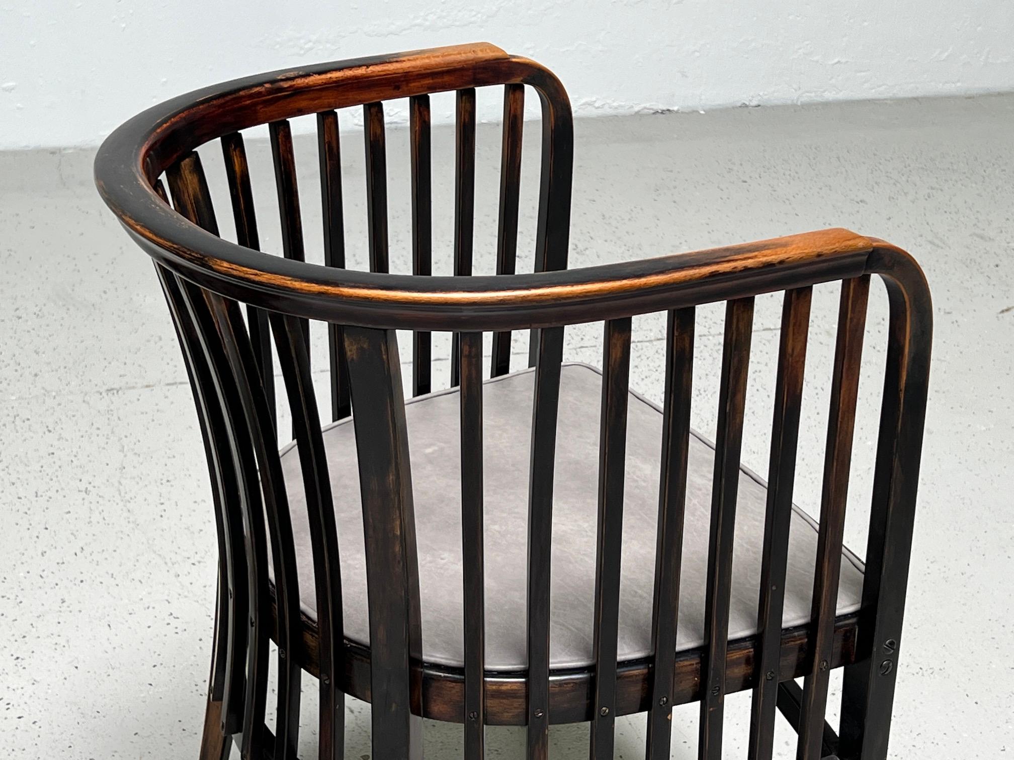 Set of Eight Marcel Kammerer Dining Chairs for Gebruder Thonet 14