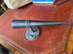 Set Of Eight Mediaeval Bronze Sconces, Great For A Wine Cellar. Priced per sconc