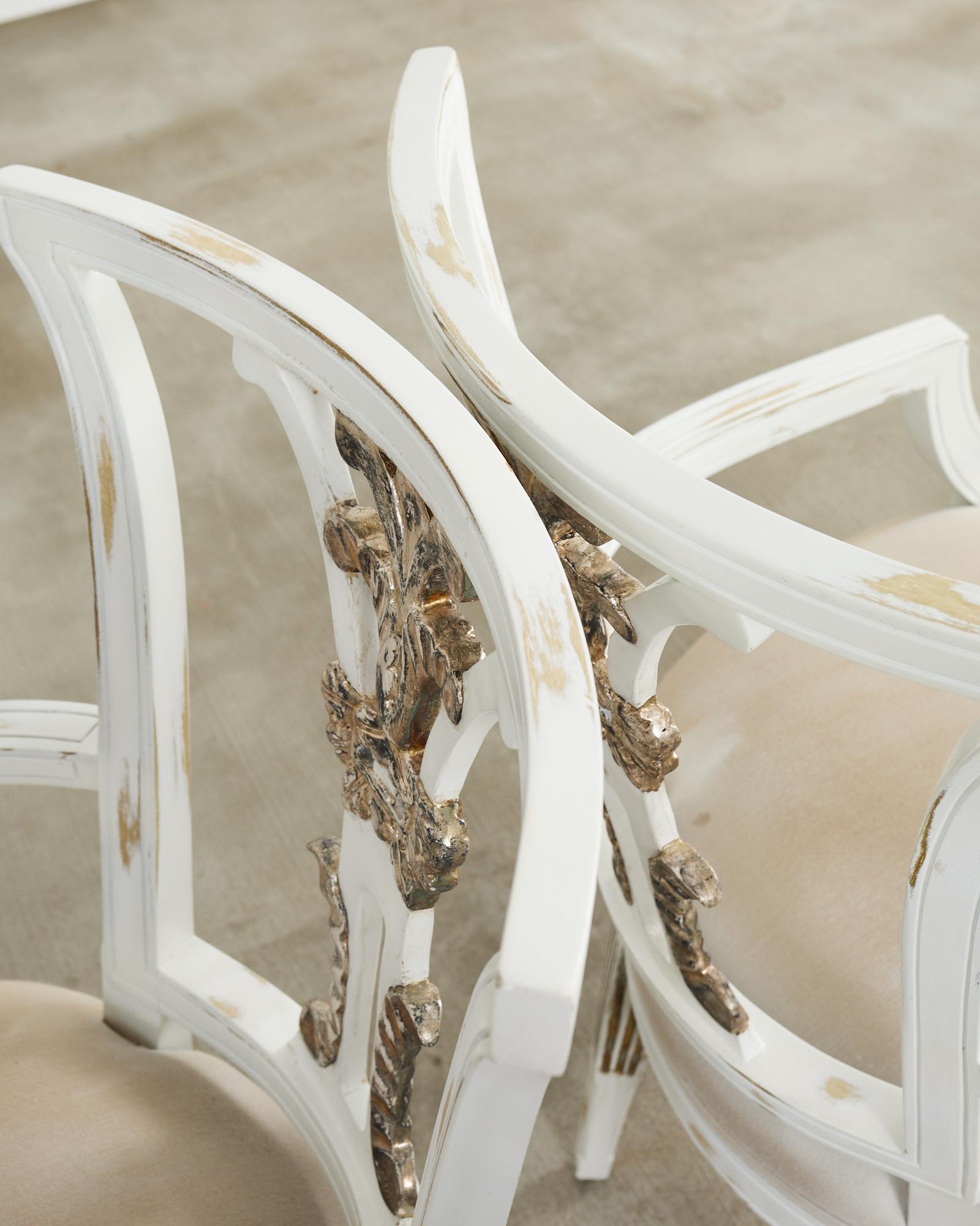 Ensemble de huit chaises de salle à manger Margot de Michael Taylor en vente 4