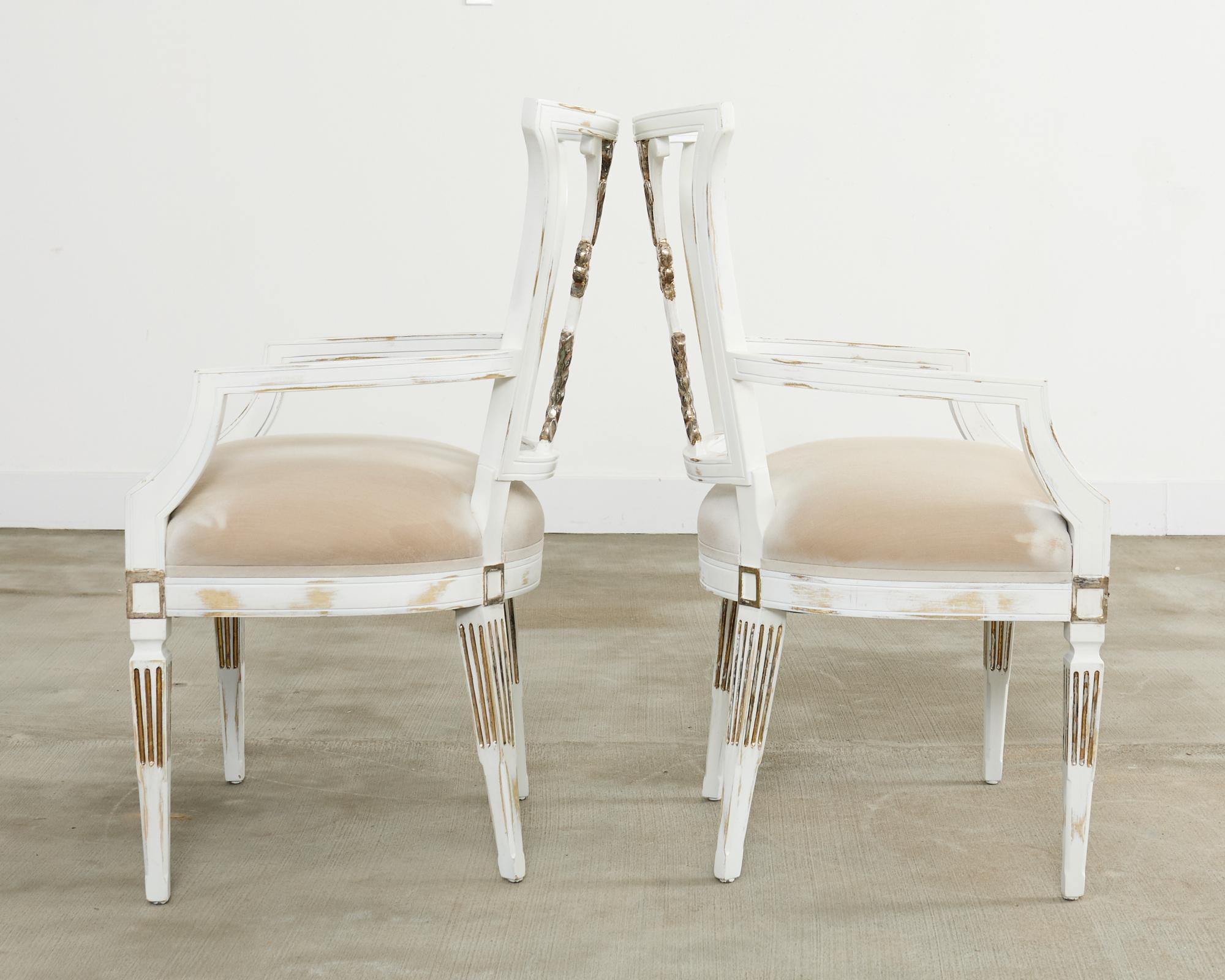 Ensemble de huit chaises de salle à manger Margot de Michael Taylor en vente 5