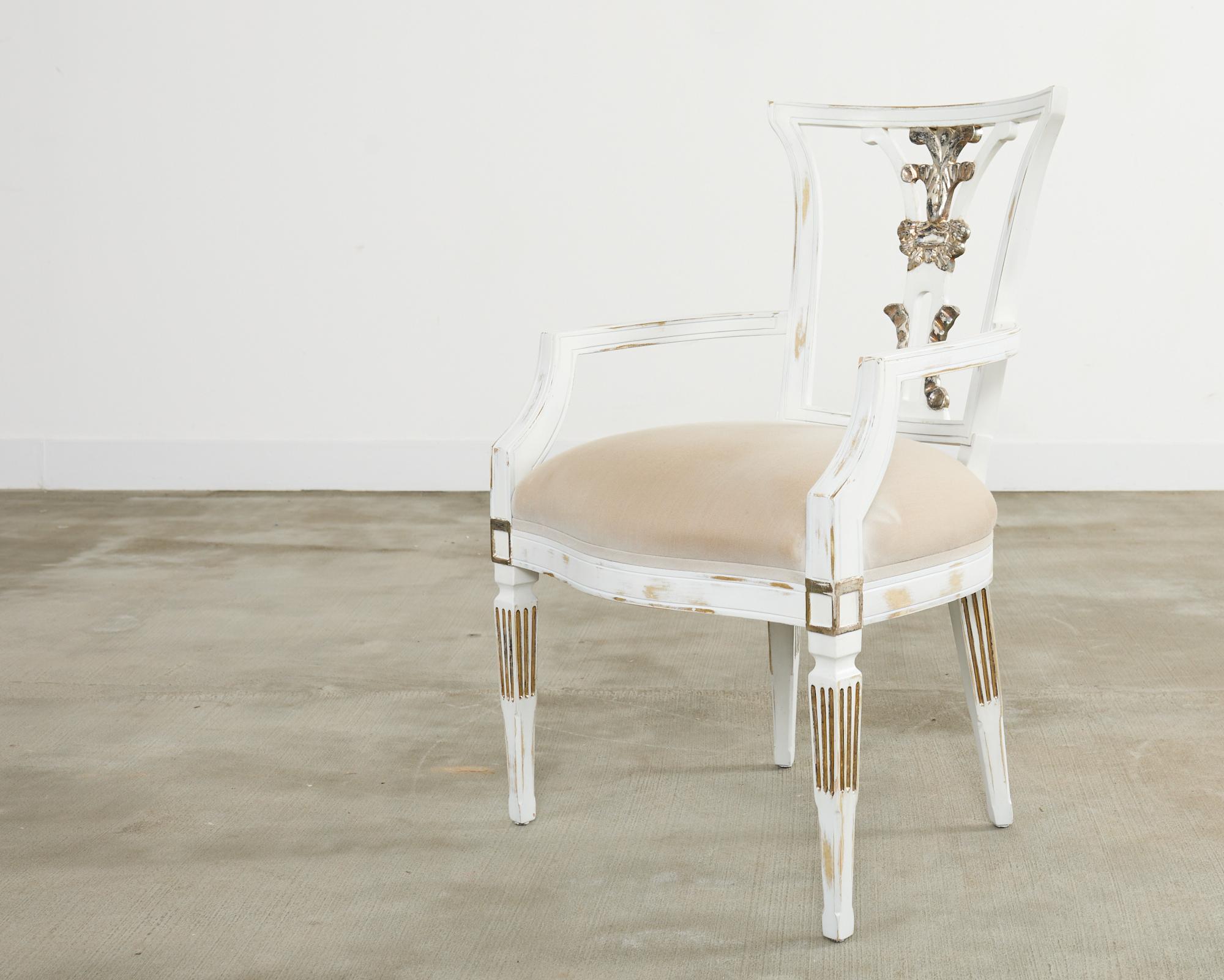 Ensemble de huit chaises de salle à manger Margot de Michael Taylor en vente 7