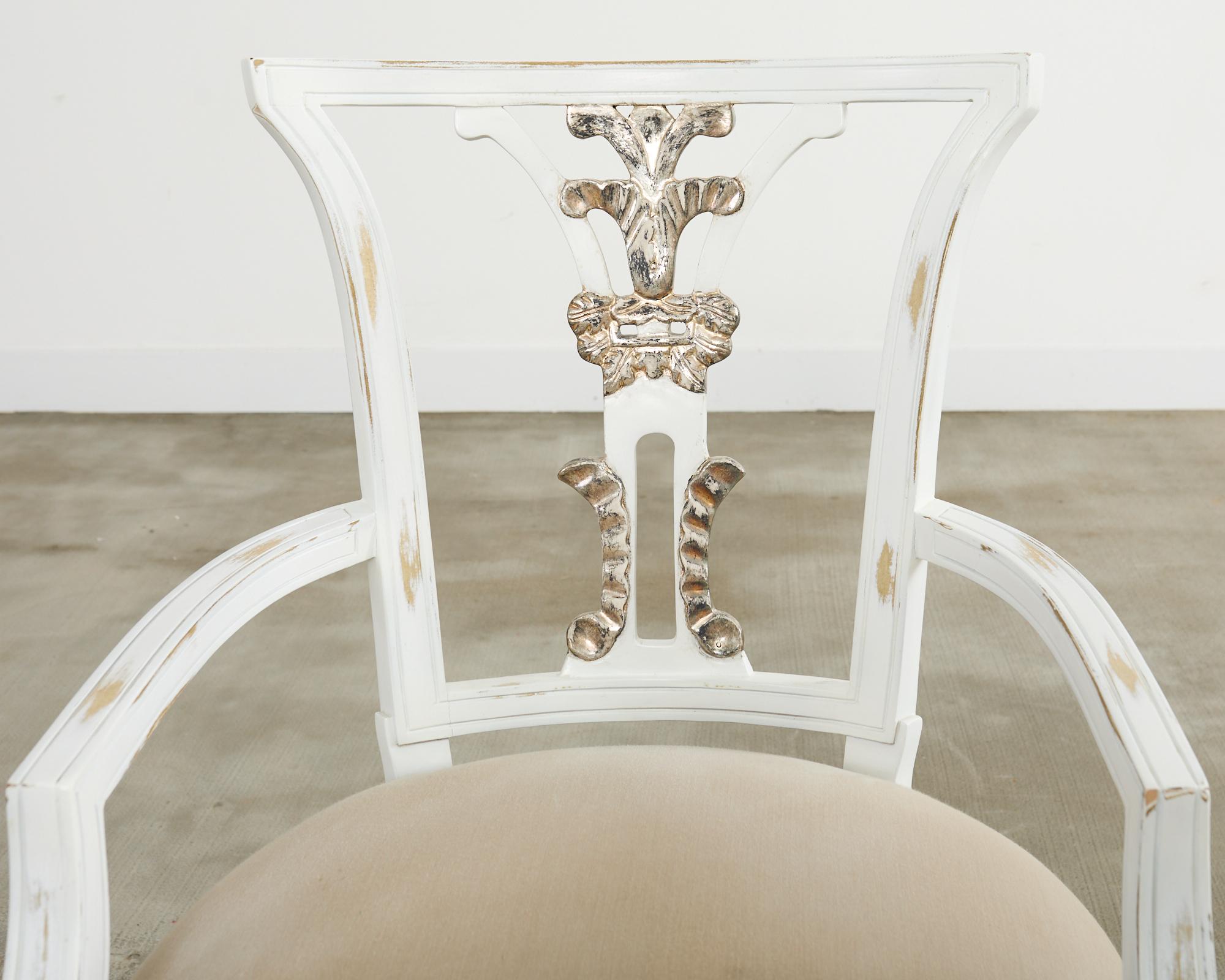 Ensemble de huit chaises de salle à manger Margot de Michael Taylor en vente 9