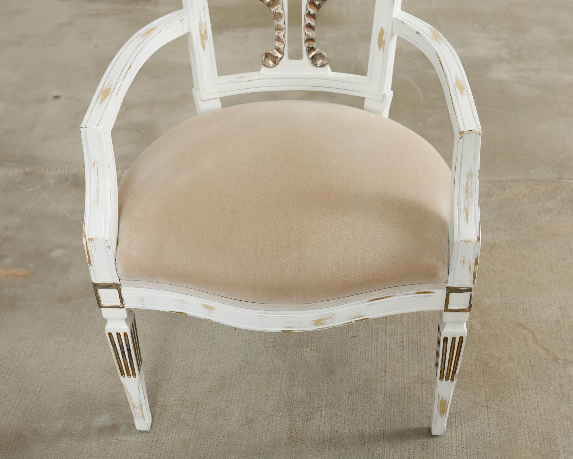 Ensemble de huit chaises de salle à manger Margot de Michael Taylor en vente 10