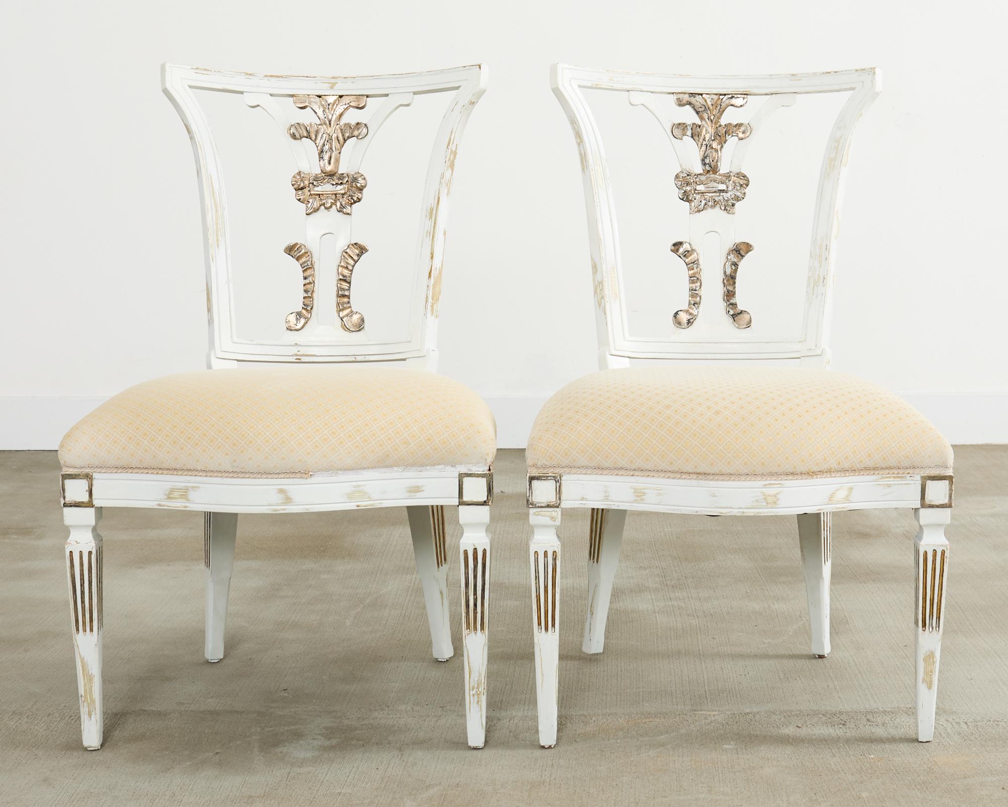 Ensemble de huit chaises de salle à manger Margot de Michael Taylor en vente 11