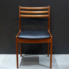 Set of Eight Mid-century Danish Teak Dining Chairs c.1960