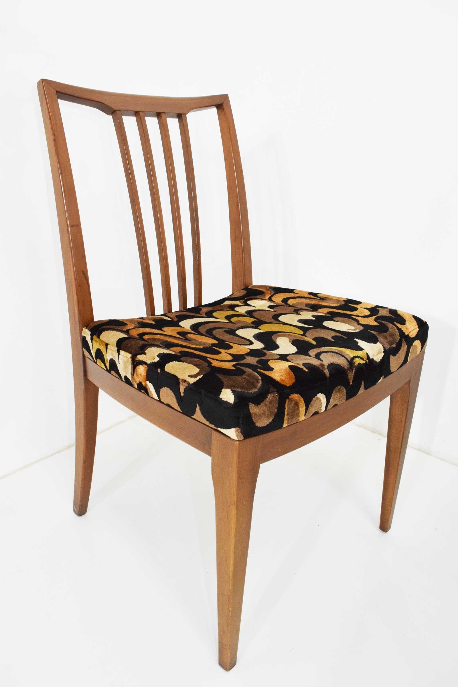20th Century Set of Four Midcentury Dining Chairs