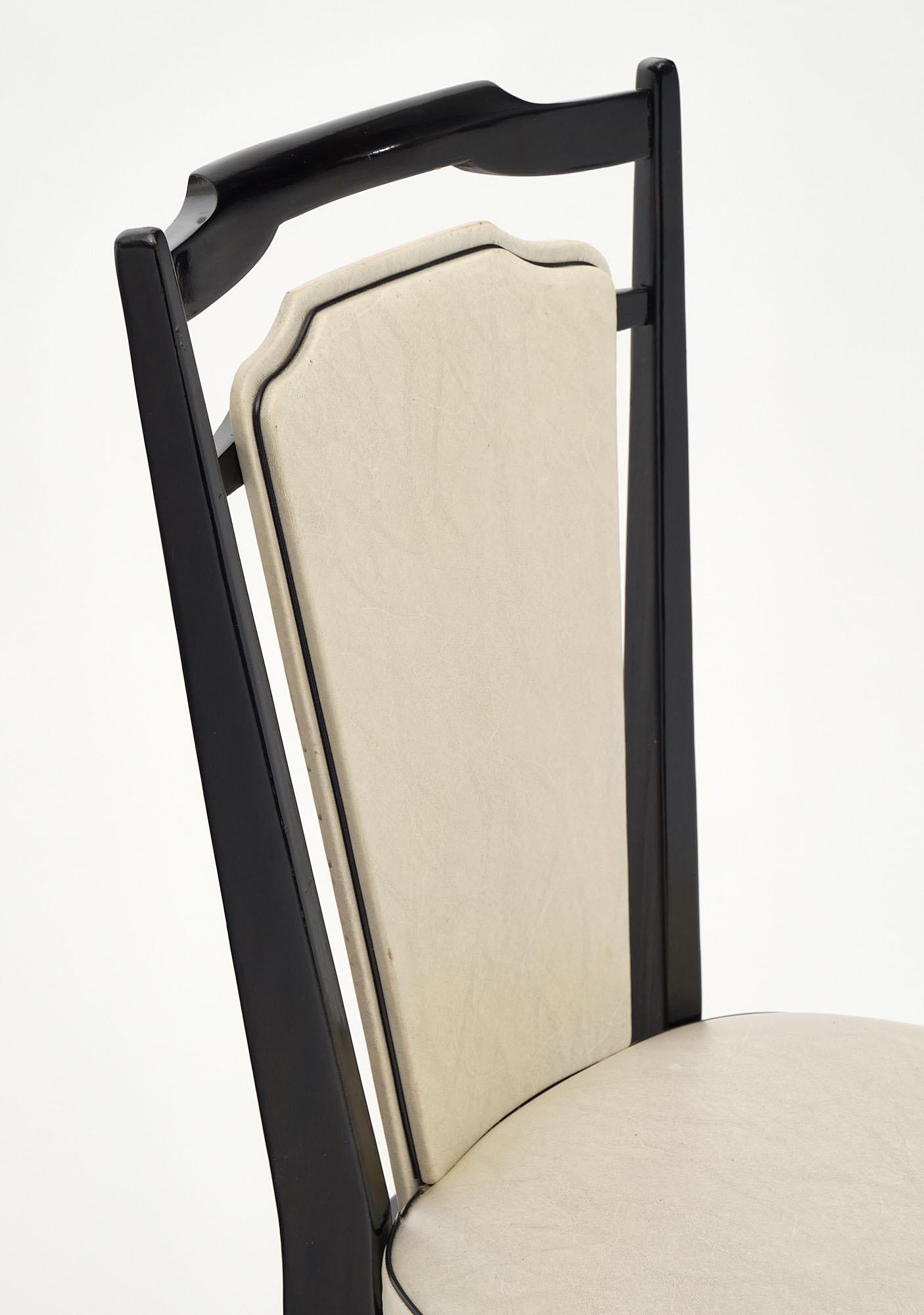 Mid-20th Century Set of Eight Mid-Century Dining Chairs