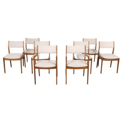 Set of Eight Mid-Century Modern Danish Teak Dining Chairs Set of Eight Mid-Century Modern Danish Teak Dining Chairs