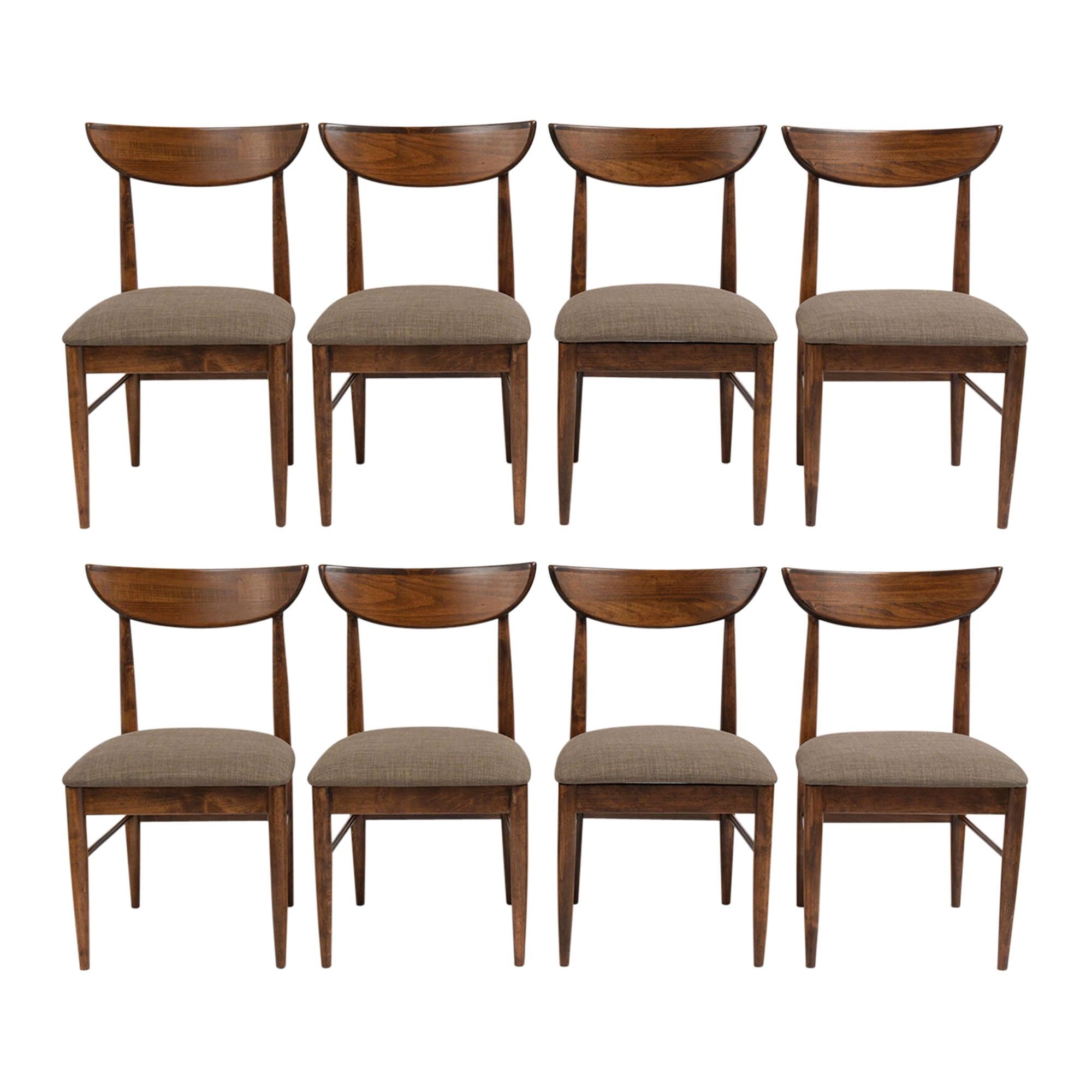 Very Comfortable Set of 10 Mid Century Modern Dining Chairs at 1stdibs