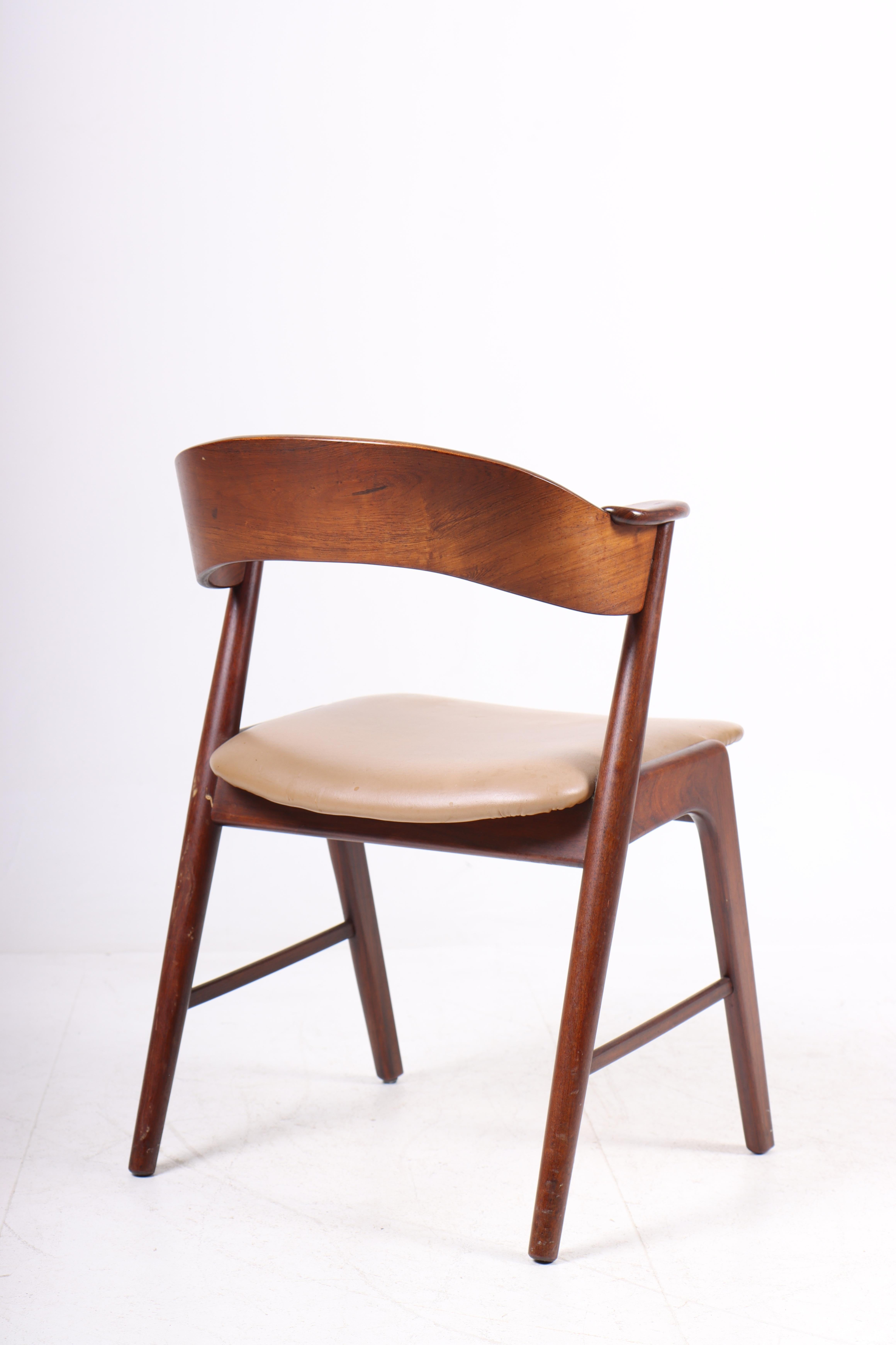 Scandinavian Modern Set of Eight Midcentury Dining Chairs in Rosewood, Danish Design, 1960s