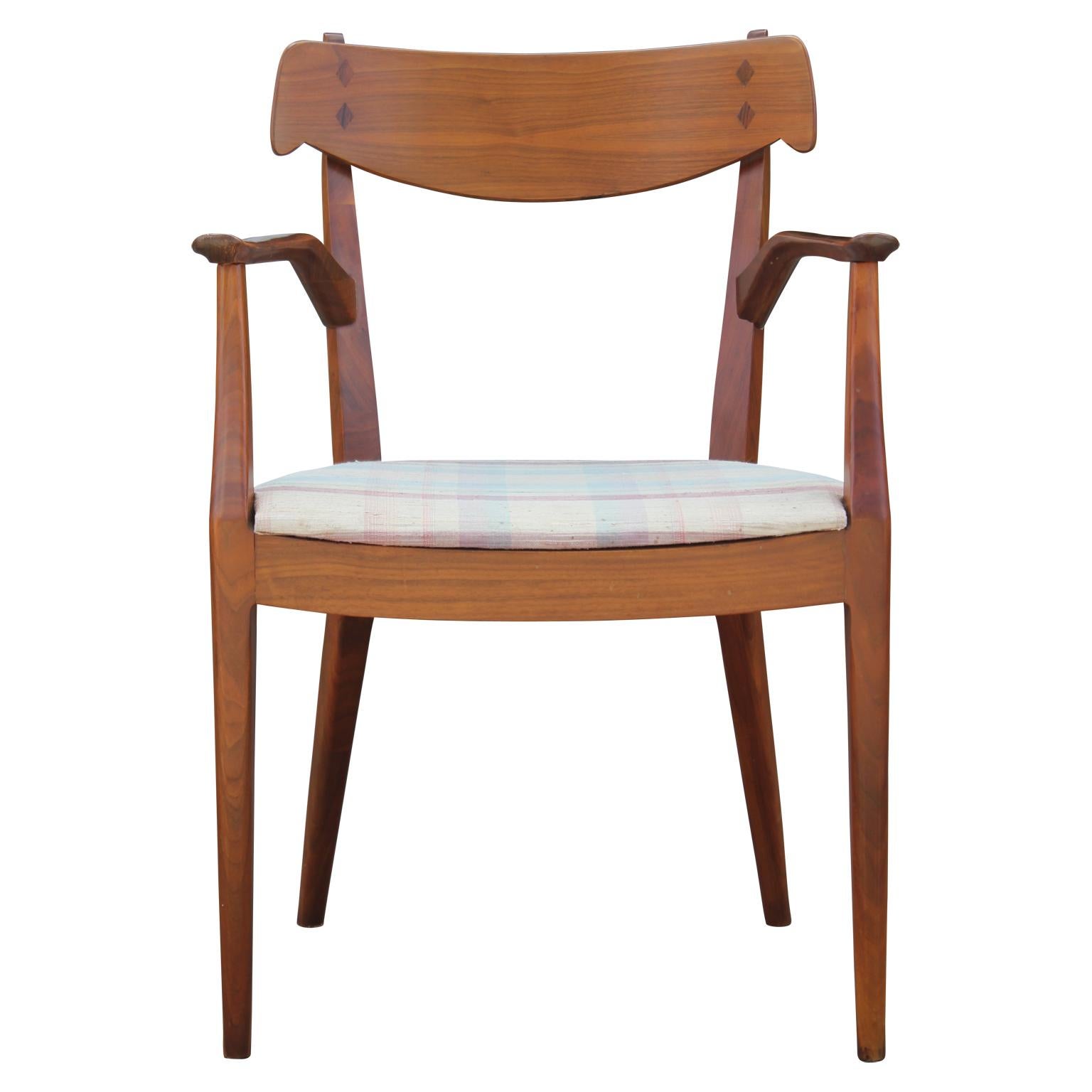 Mid-Century Modern Set of Eight Modern Kipp Stewart for Drexel Declaration Danish Dining Chairs