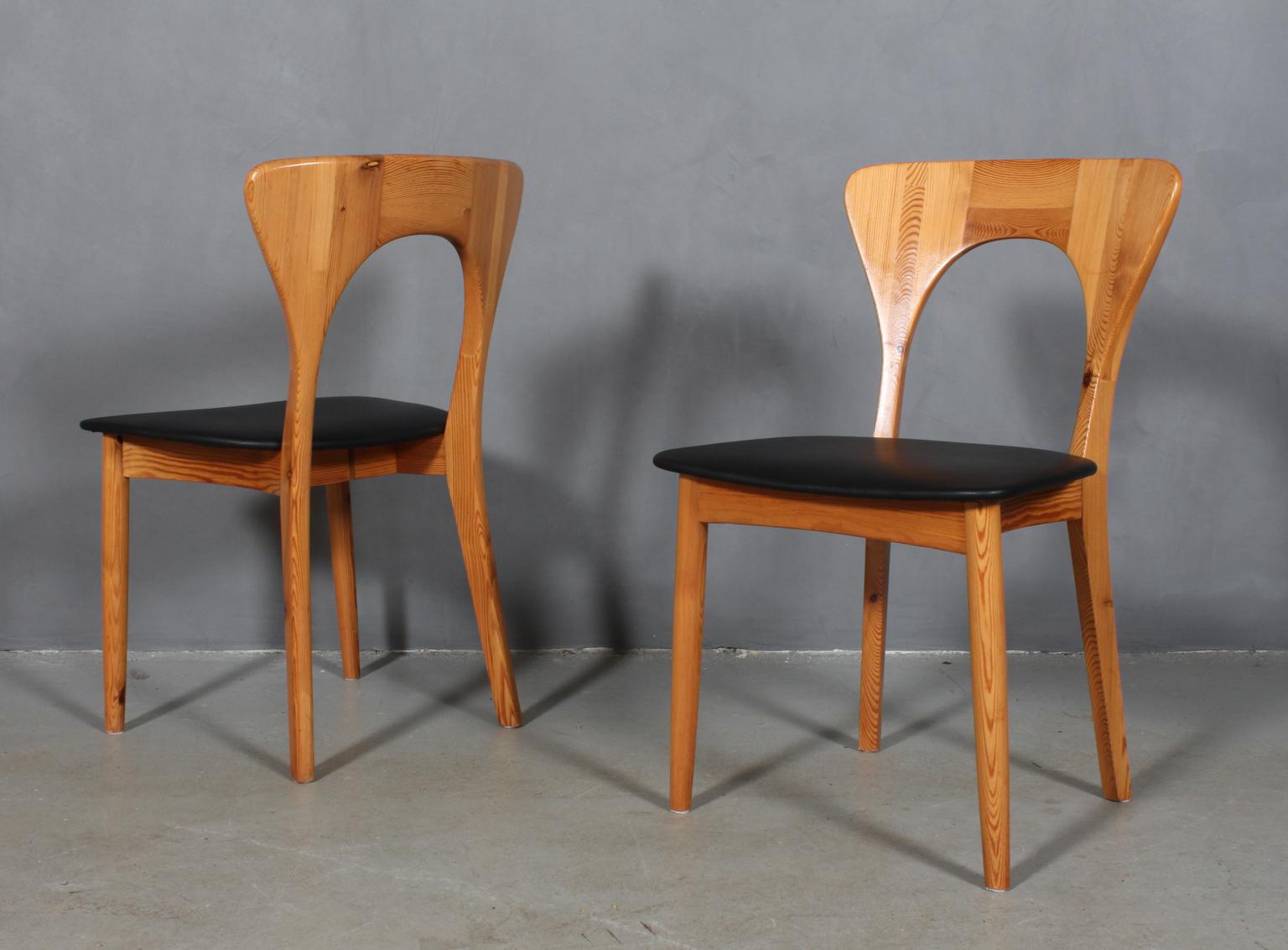 Scandinavian Modern Set of Eight Niels Koefoed Dining Chairs
