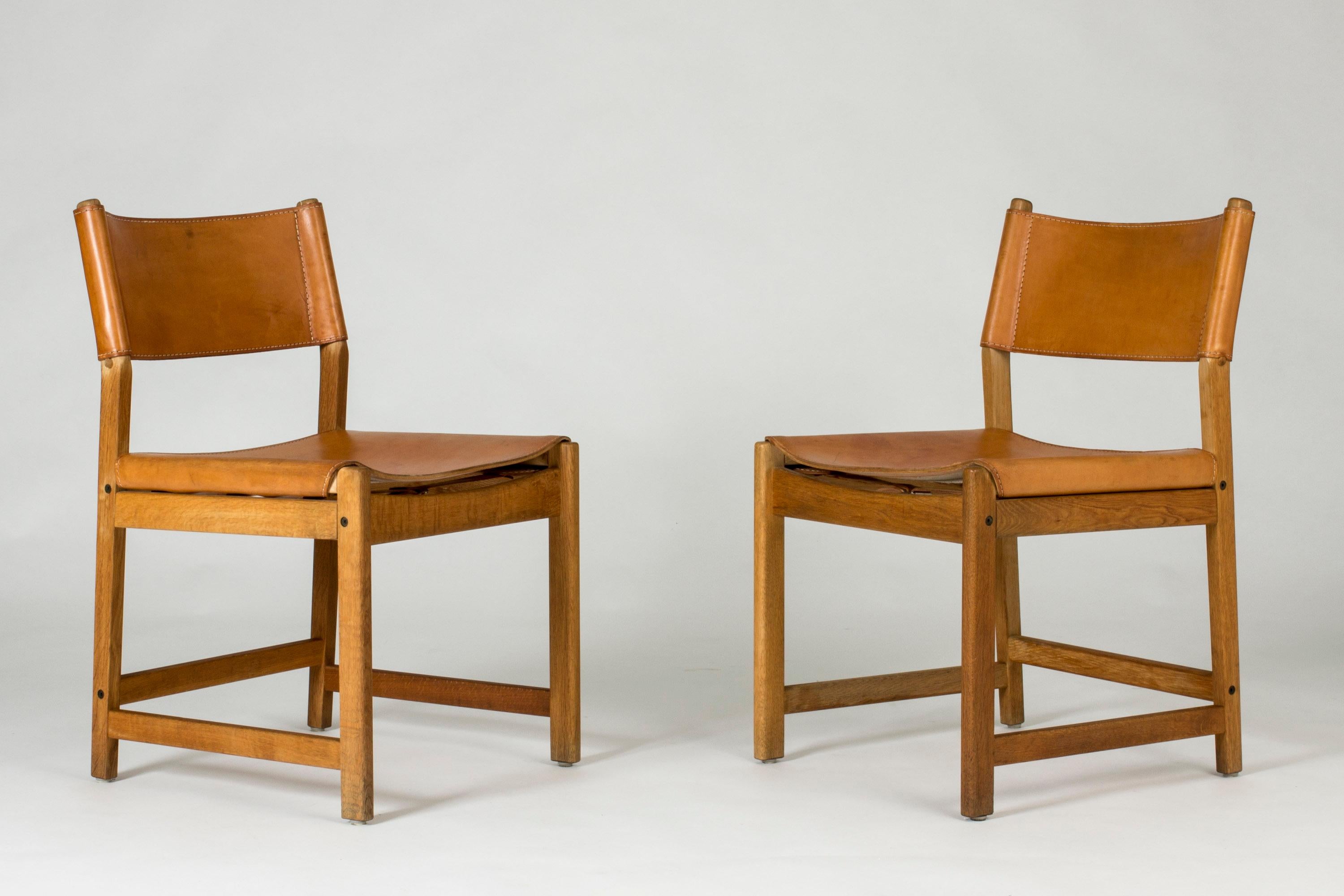 Set of Eight Oak Dining Chairs by Kurt Østervig for Sibast, Denmark, 1960s In Good Condition In Stockholm, SE