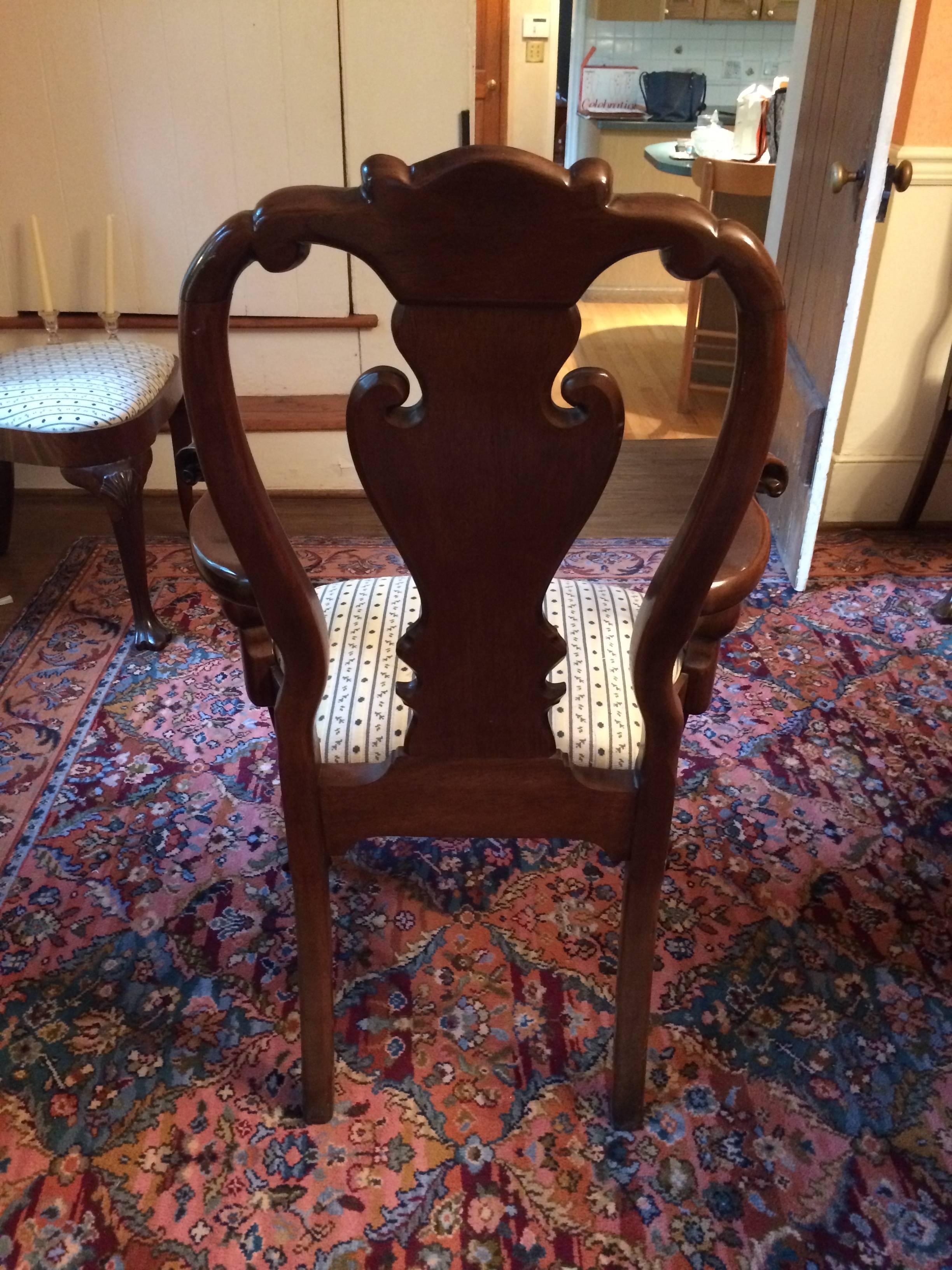 queen anne side chair