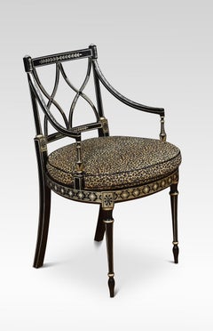 Set of Eight Regency Style Dining Chairs