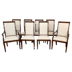 Set of Eight Sabre Leg Chairs by Leighton Hall - Showroom Samples