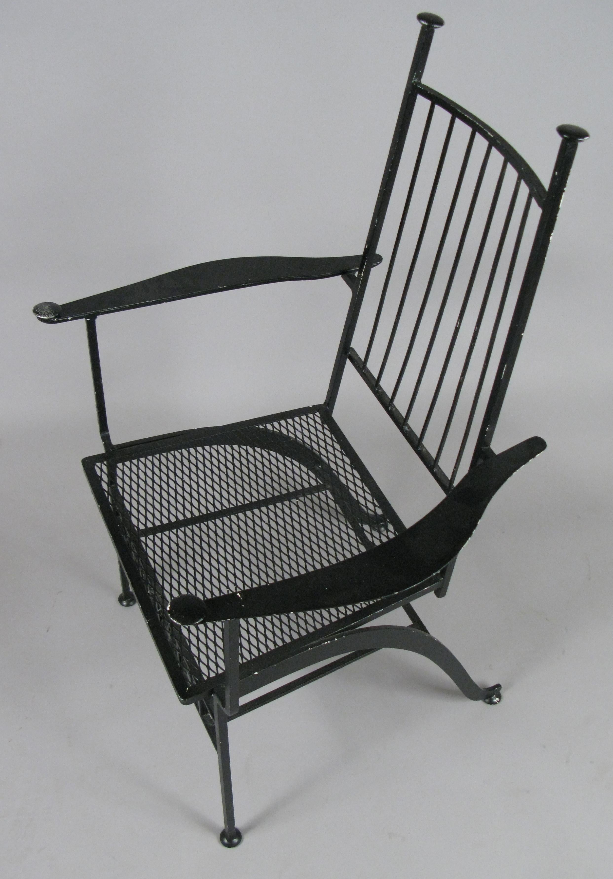Mid-20th Century Set of Eight Salterini El Prado Chairs, circa 1950