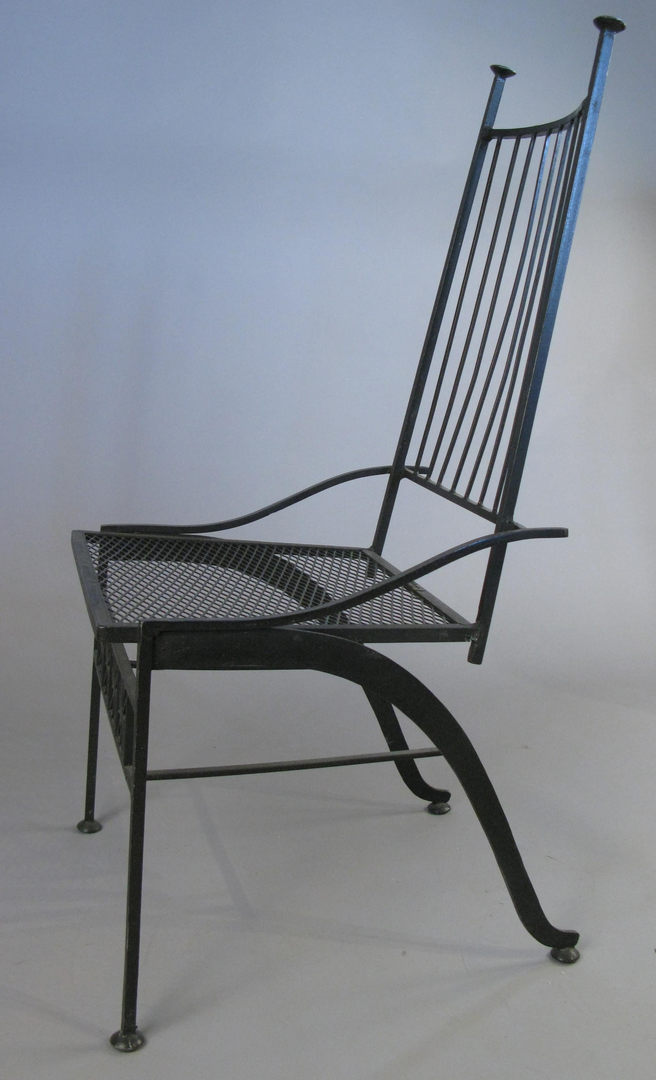 Set of Eight Salterini El Prado Chairs, circa 1950 2