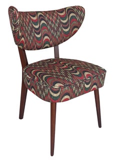 Juego de ocho sillas de comedor Shell, Flimflam Jacquard de Dedar, Vintola Studio