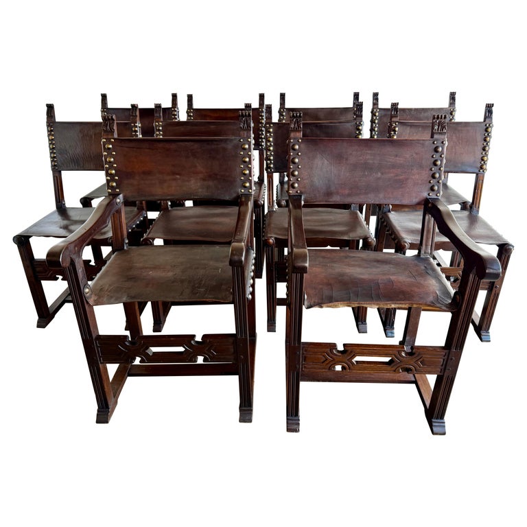 Spanish Revival Dining Chair For Sale on 1stDibs spanish