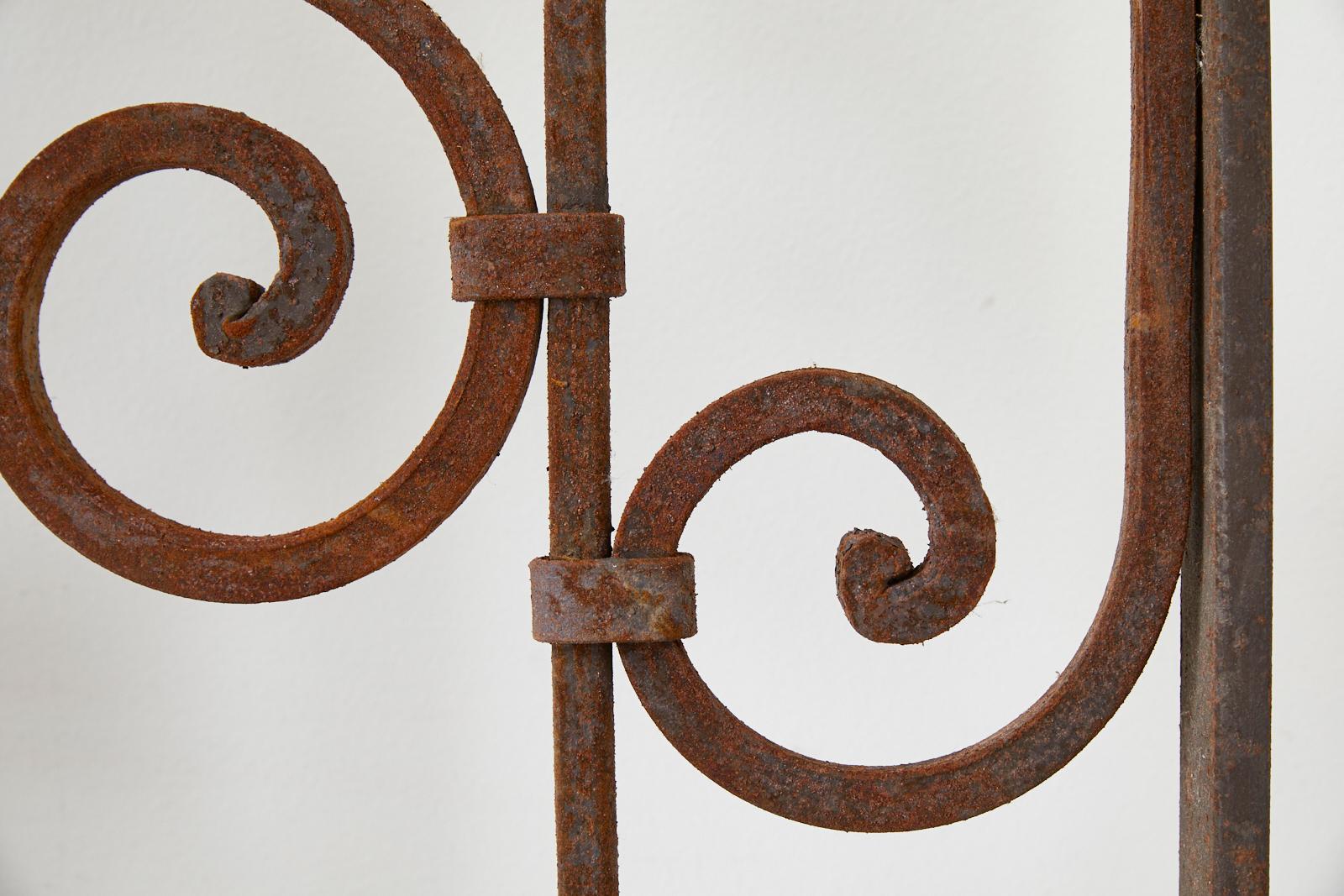 Set of Eight Spanish Wrought Iron Doors or Gates 4