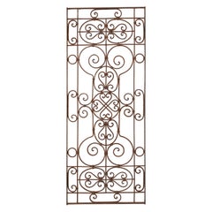 Set of Eight Spanish Wrought Iron Doors or Gates