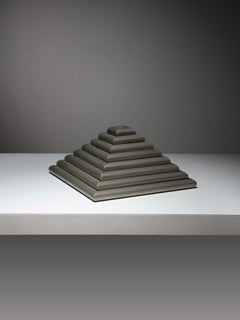 Set of Eight Stackable Trays by Fede Cheti, Italy, 1960s